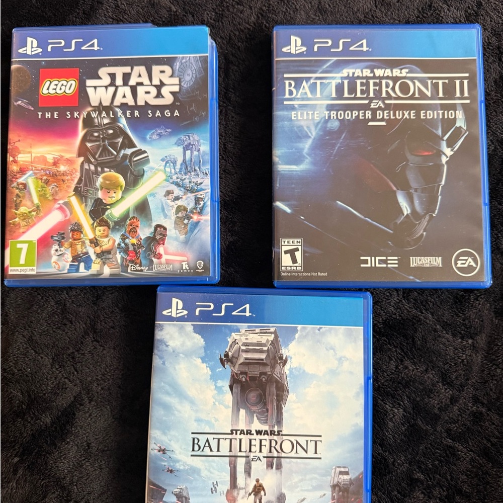 PS4 Star Wars Game Collection
